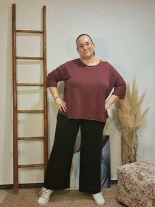 Pantaló comfy curvy negre