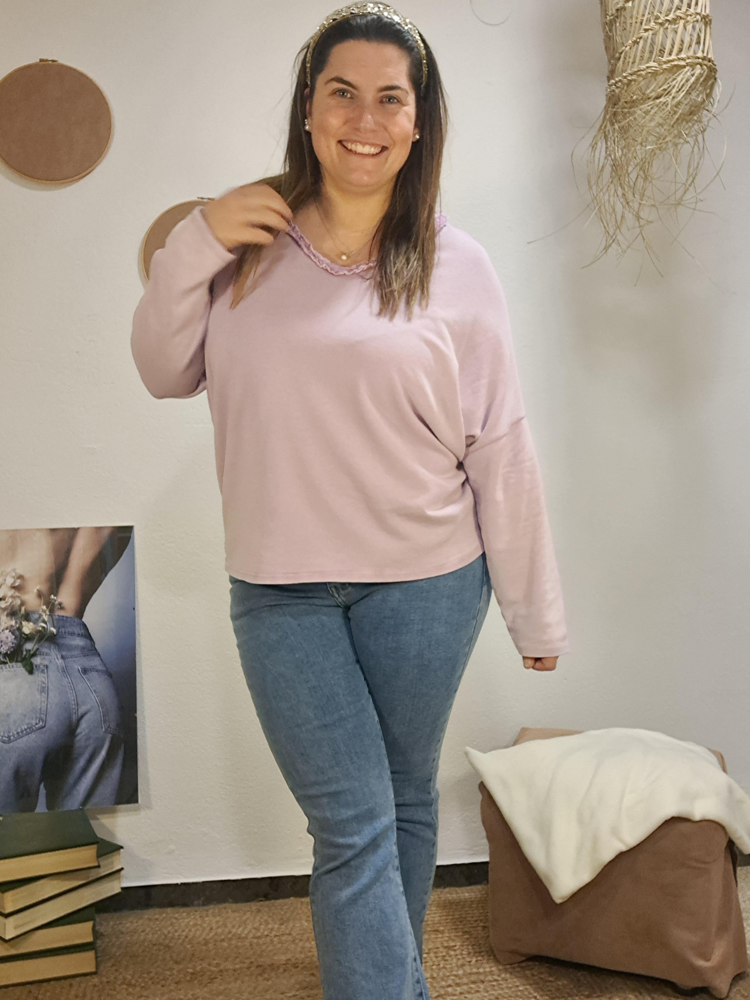 Samarreta violeta
