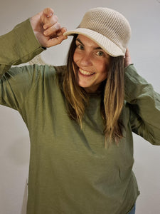 Gorra crema