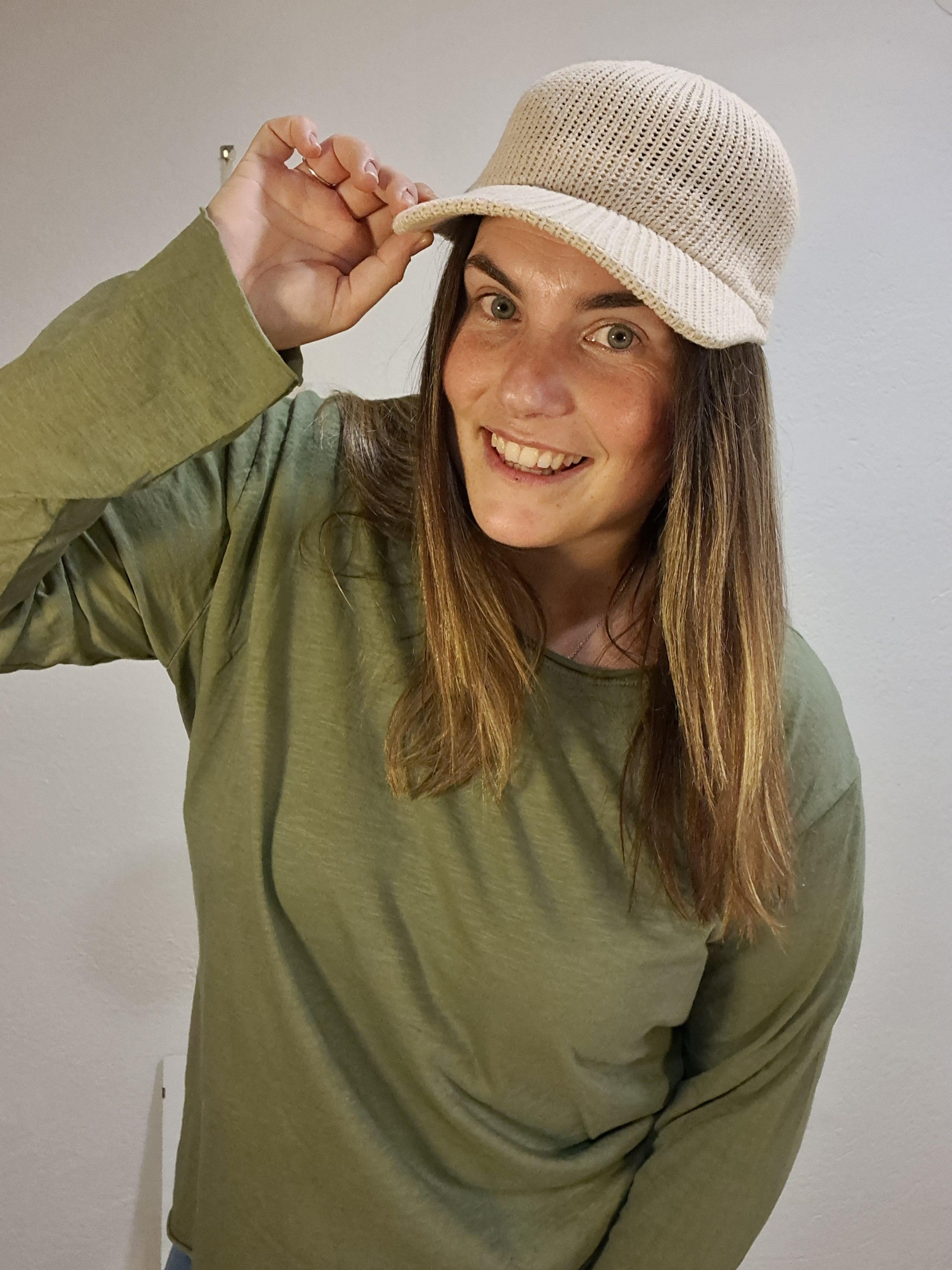 Gorra crema