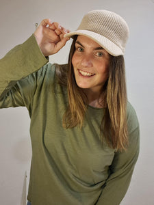 Gorra crema