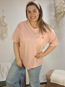 Samarreta flor joia