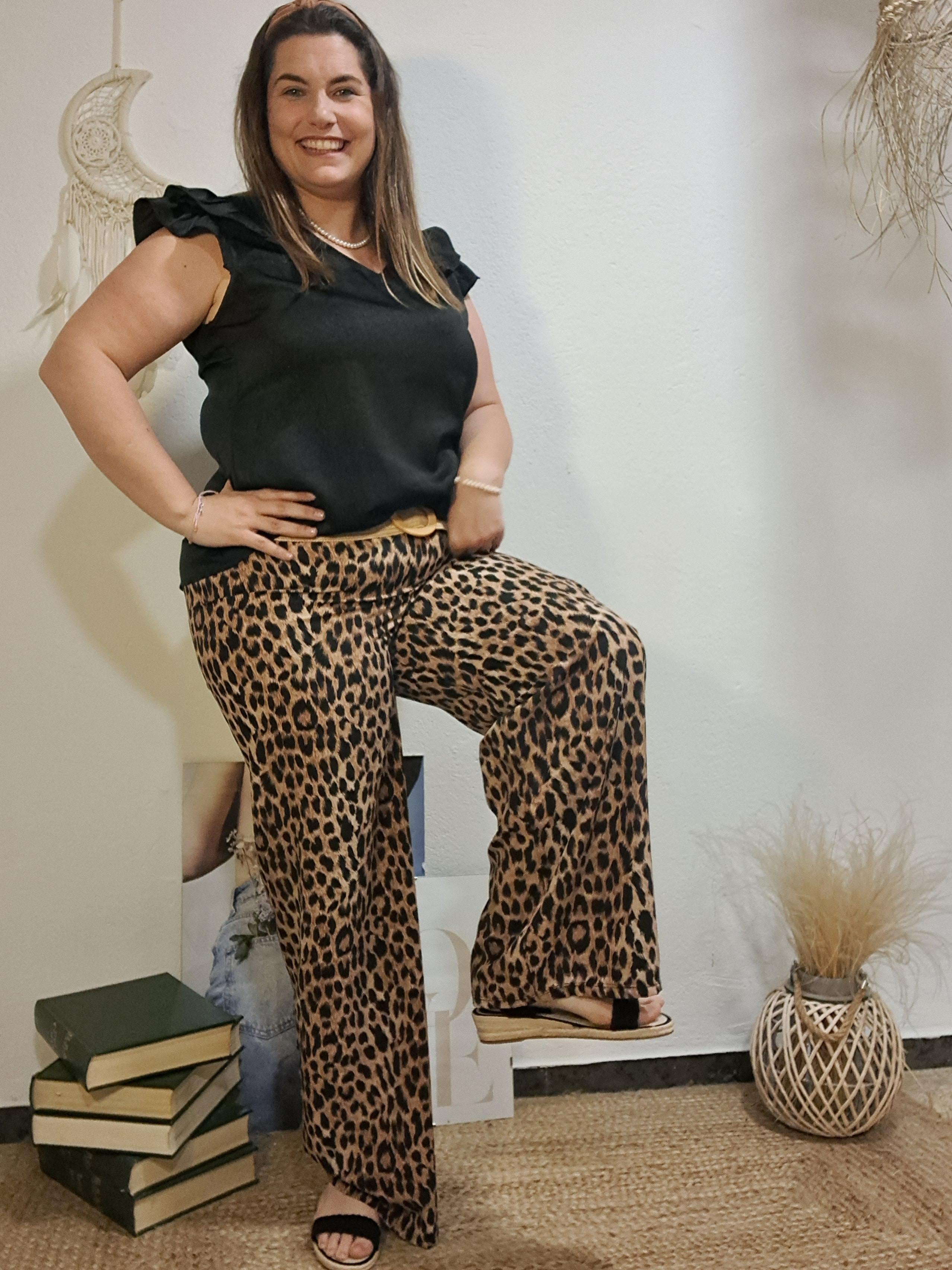 Pantalons animal print