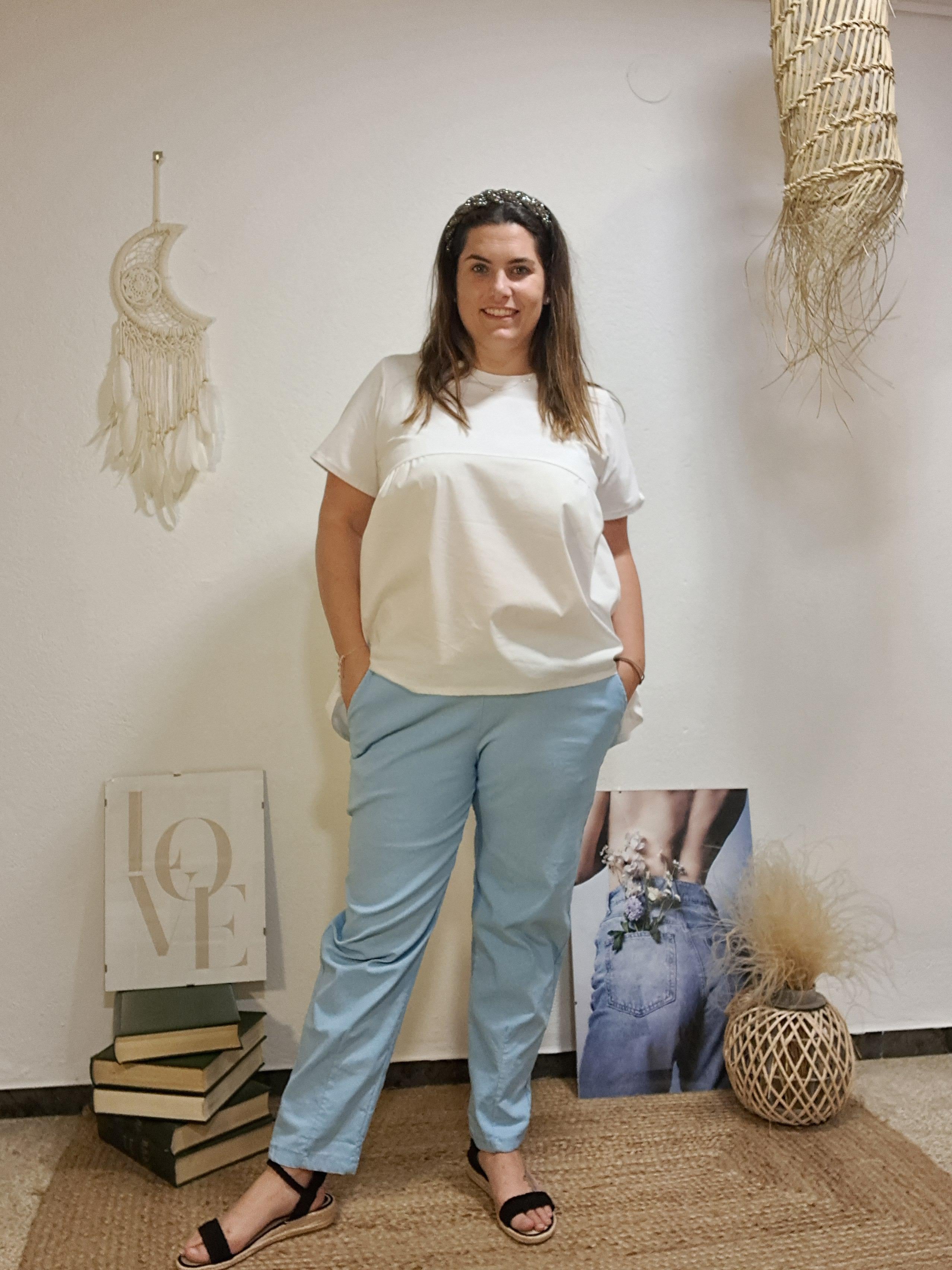 Pantaló blau bebè