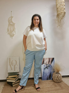 Pantaló blau bebè