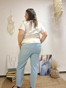 Pantaló blau bebè