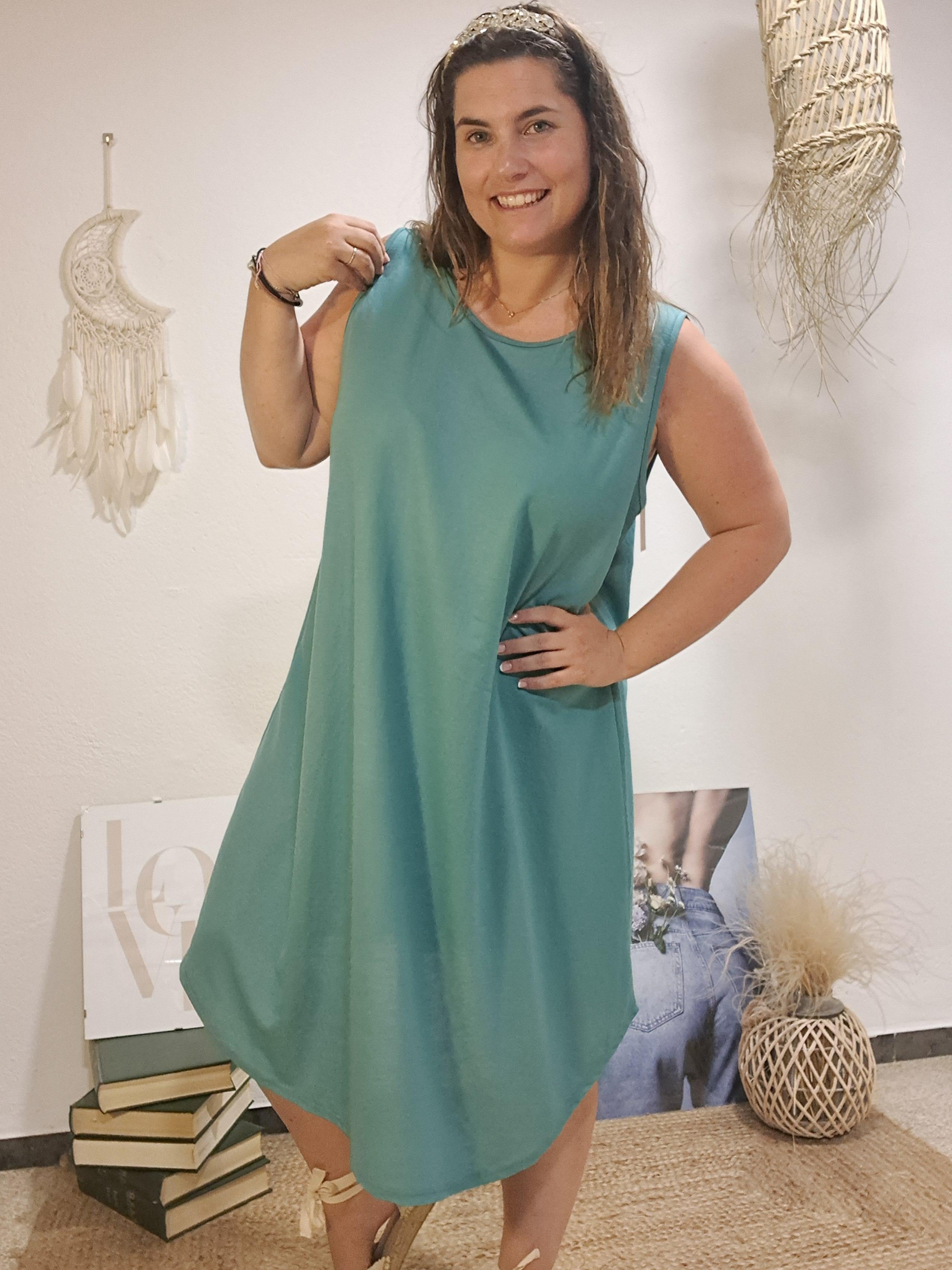 Vestit turquesa