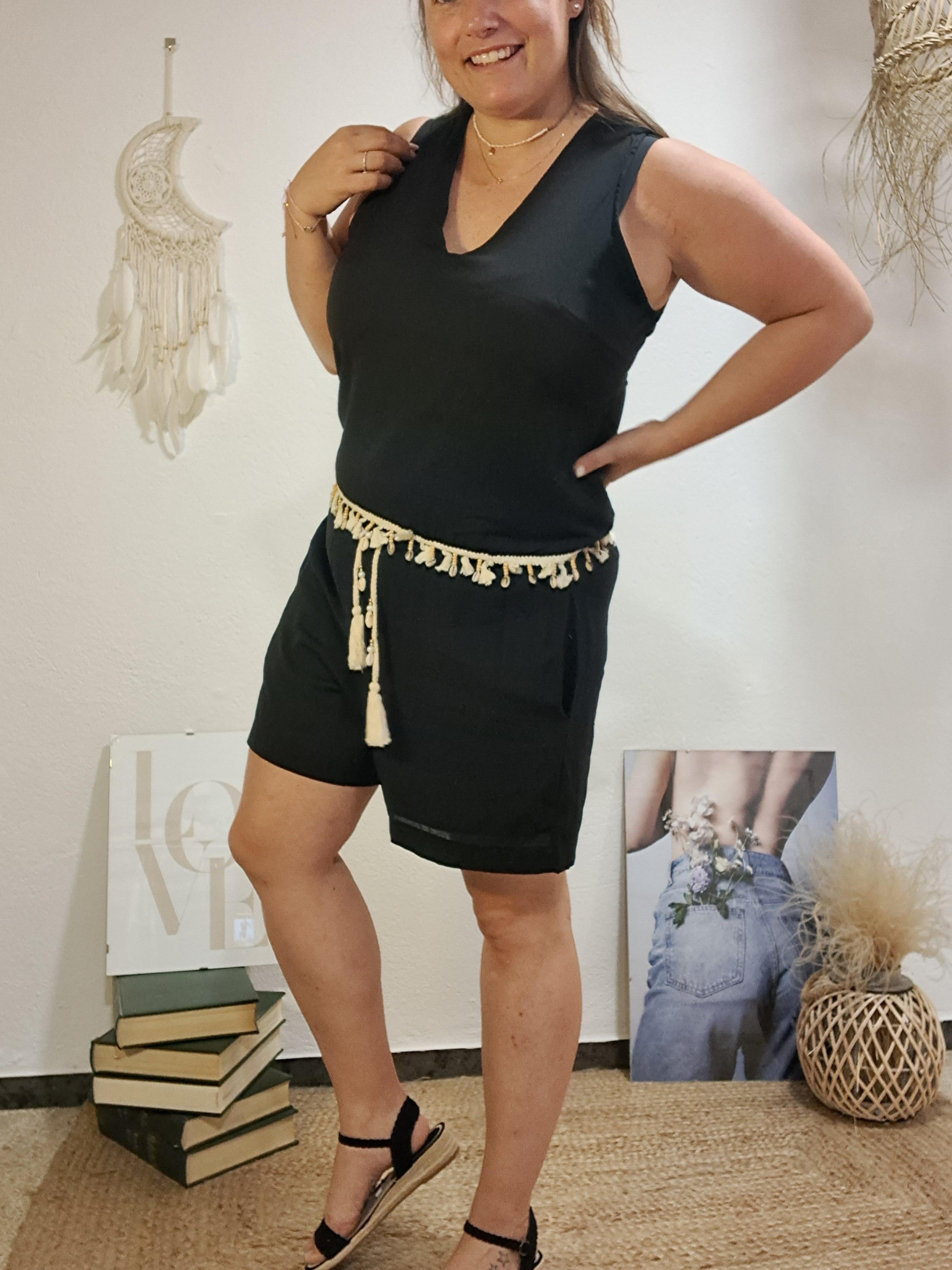Top i pantaló negre