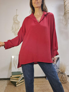 Camisa magenta