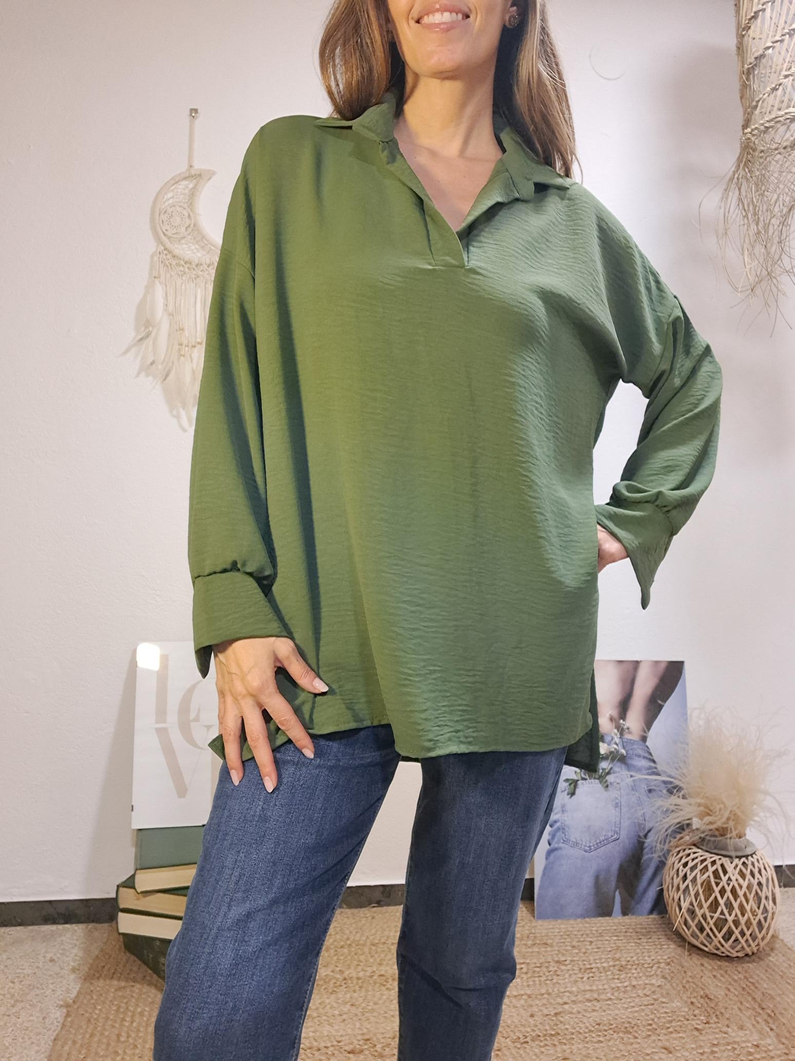 Camisa caqui