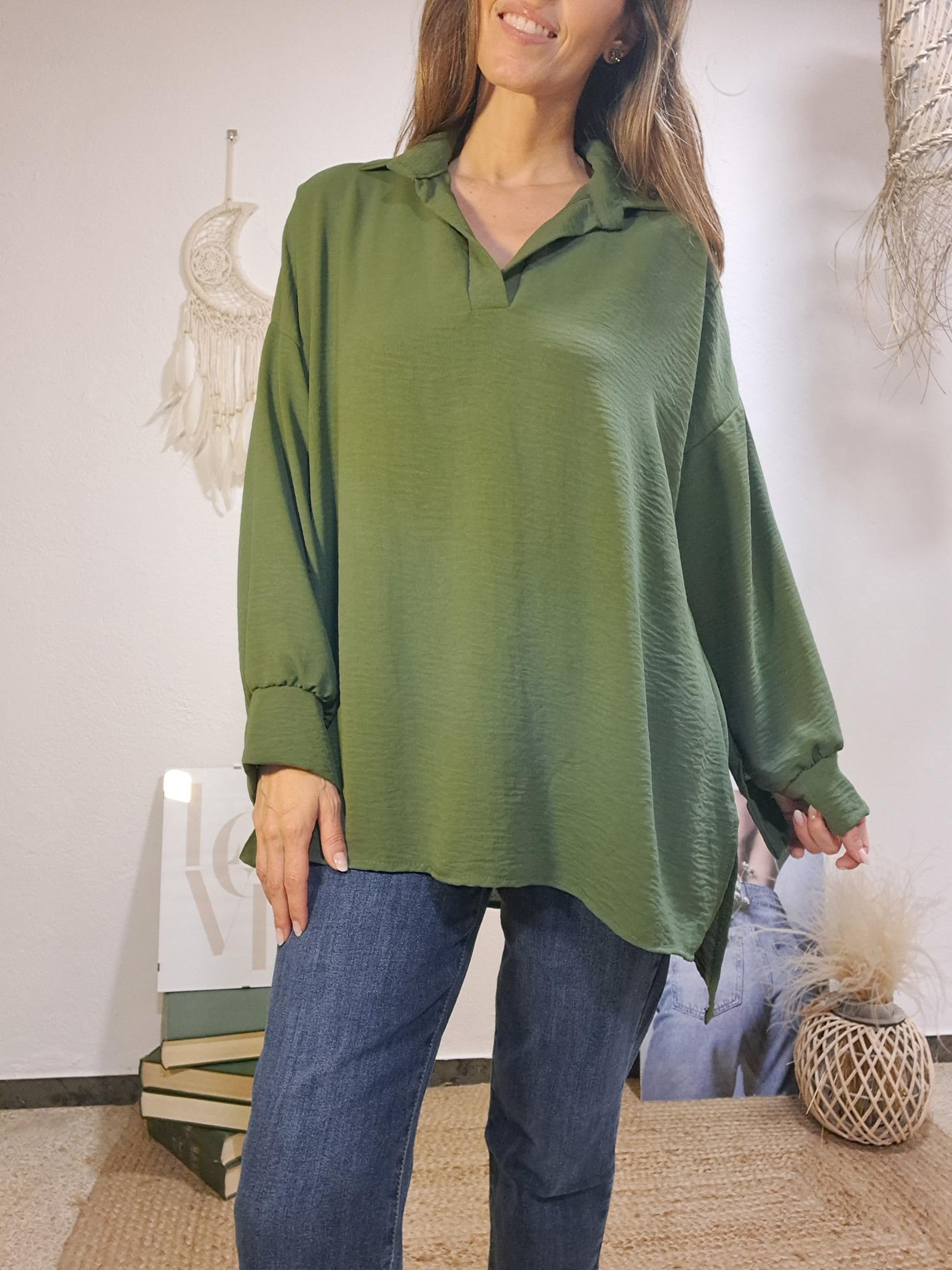 Camisa caqui