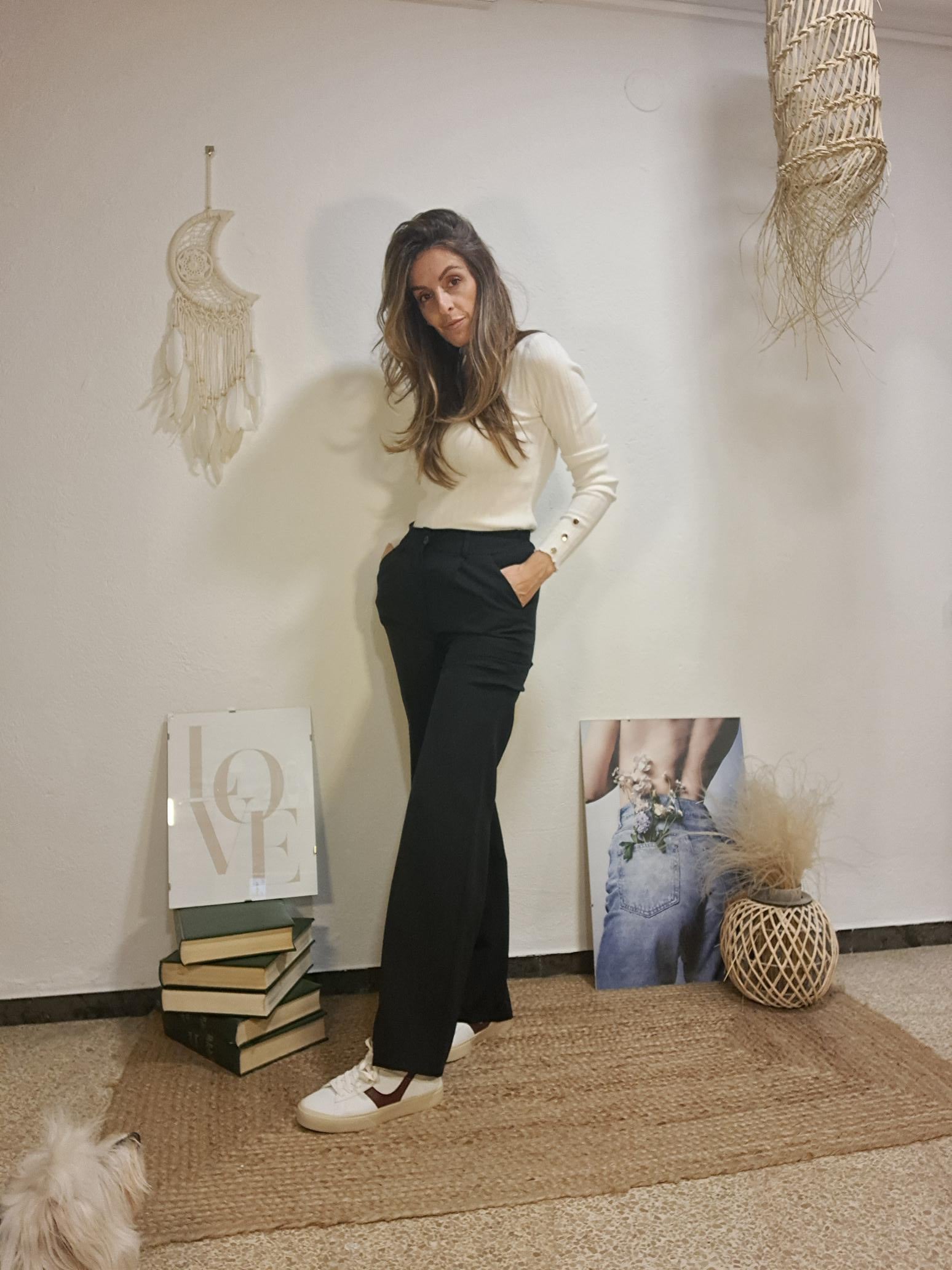 Pantaló palazzo negre