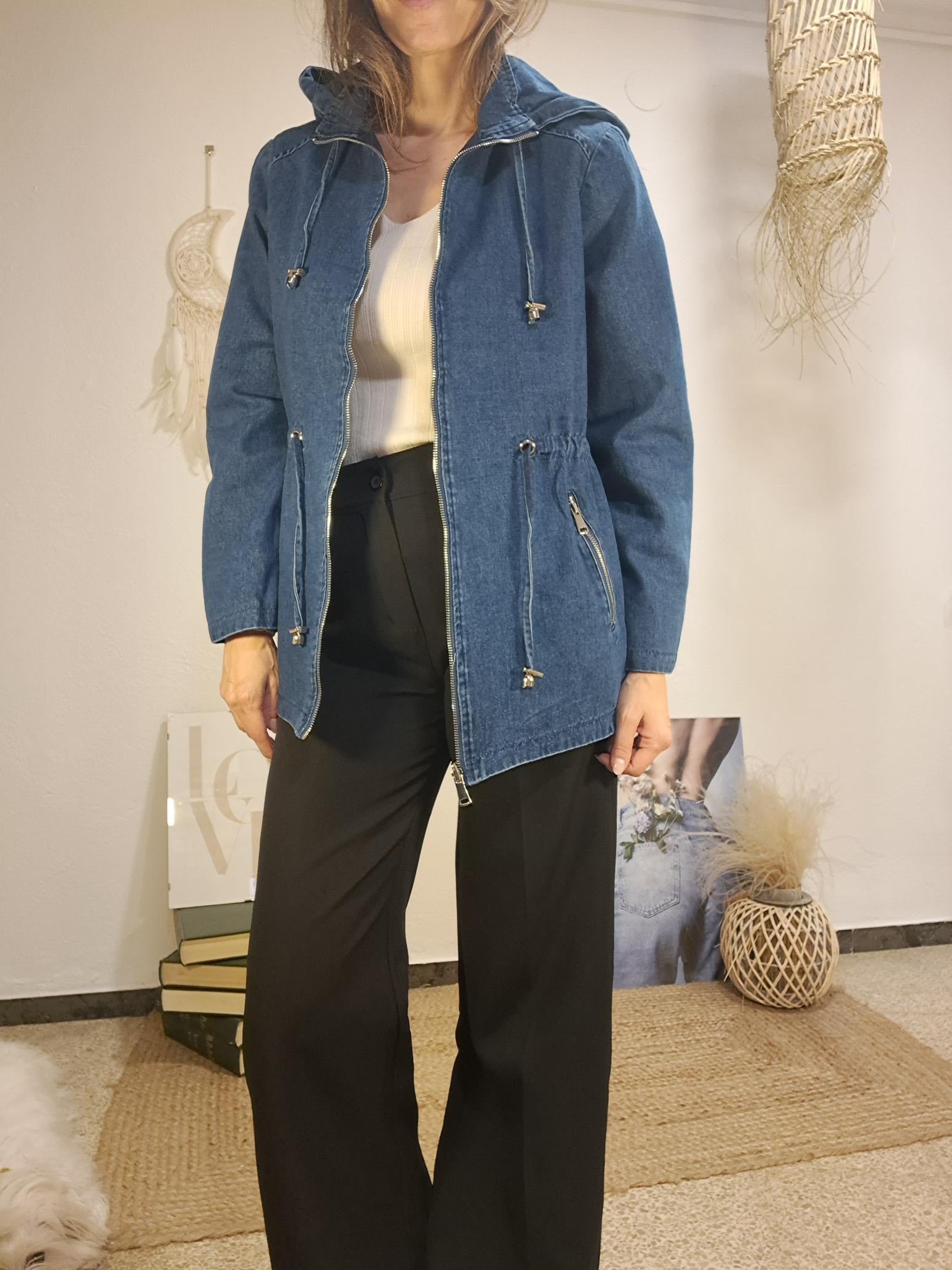 Parca denim