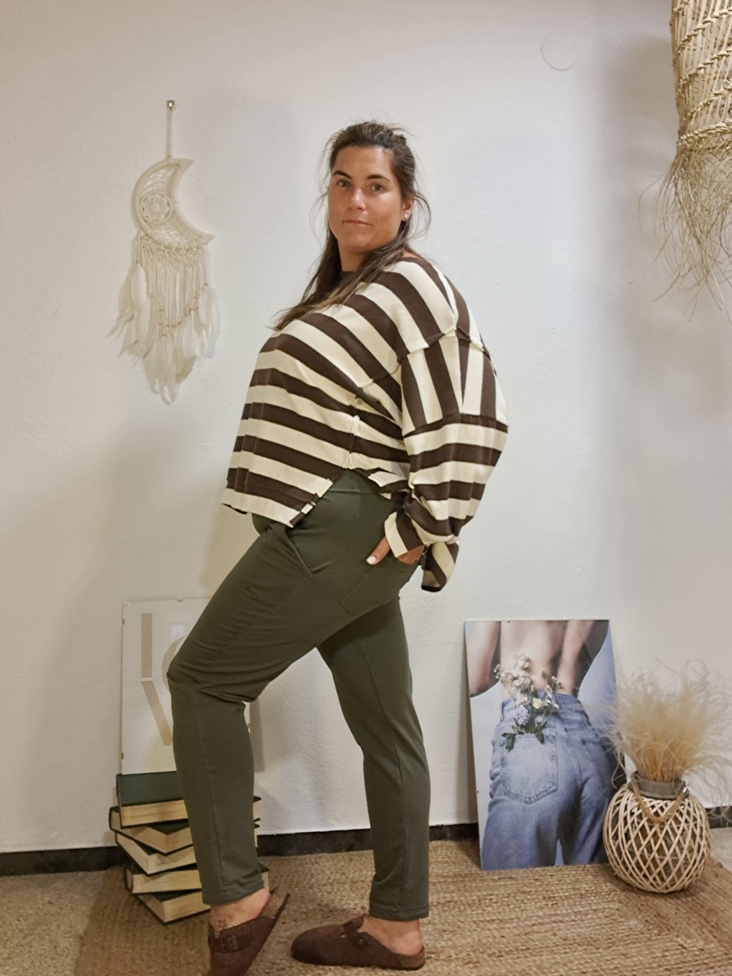 Pantaló caqui cotó