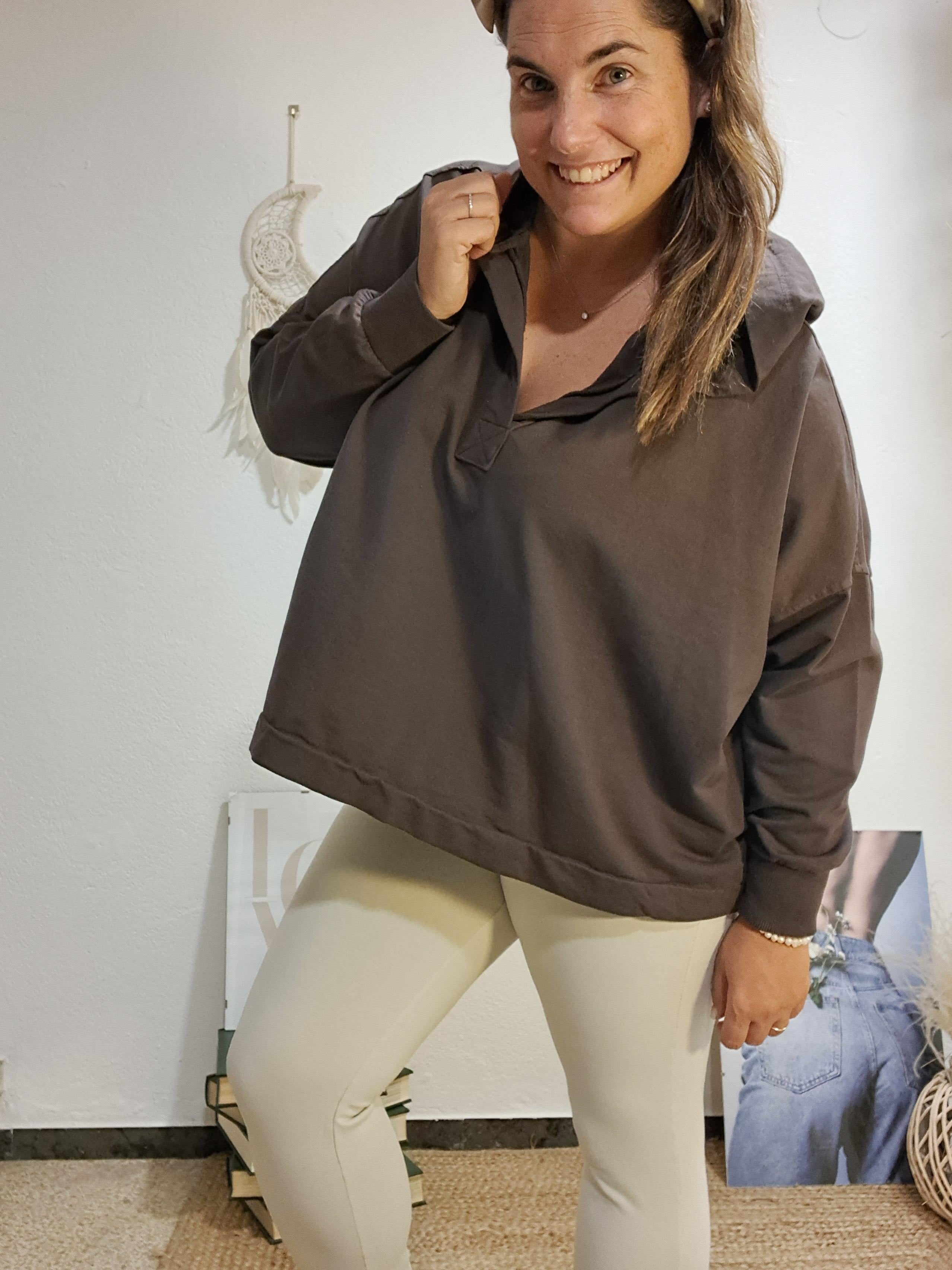 Dessuadora xoco caputxa