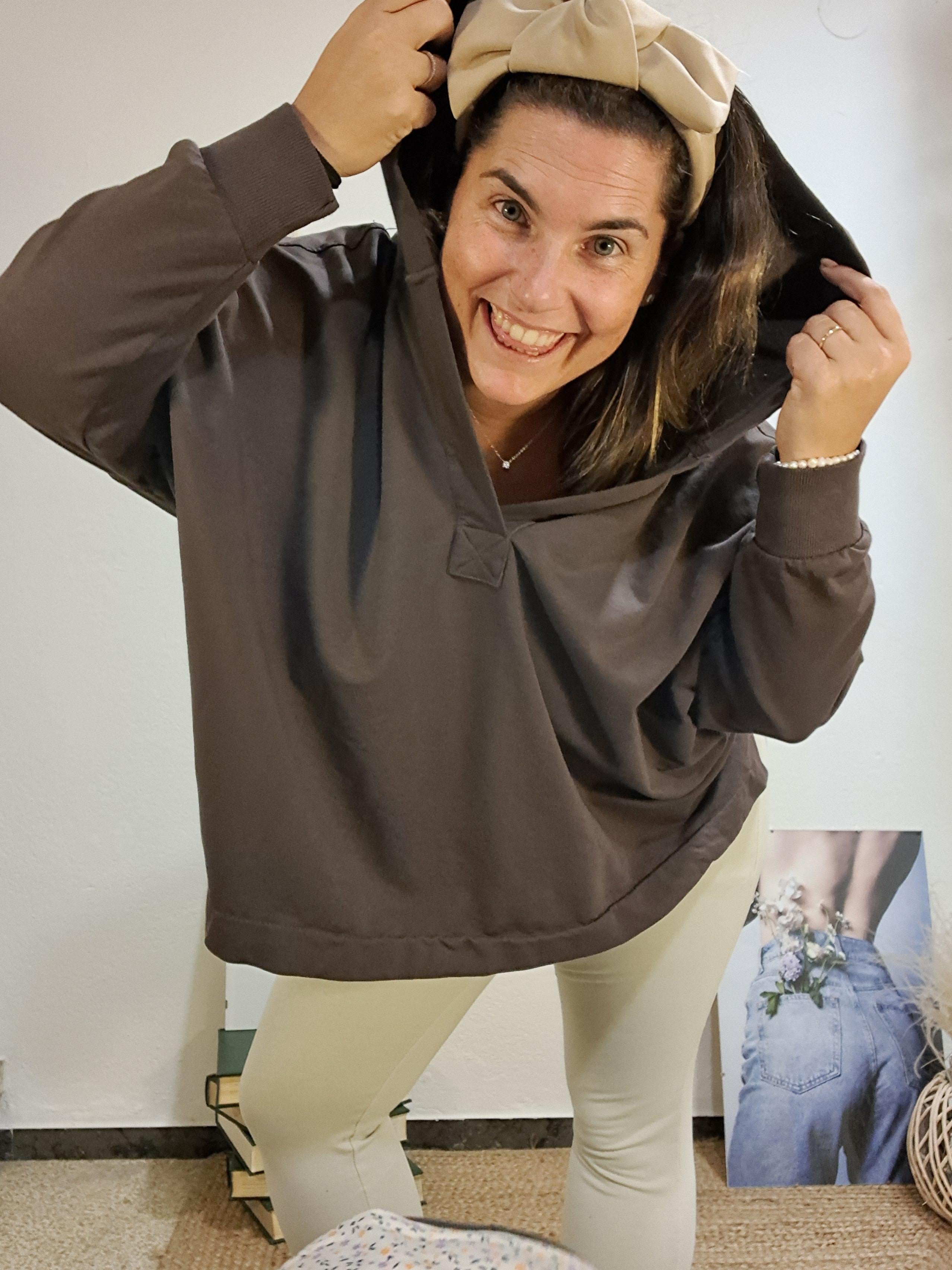 Dessuadora xoco caputxa