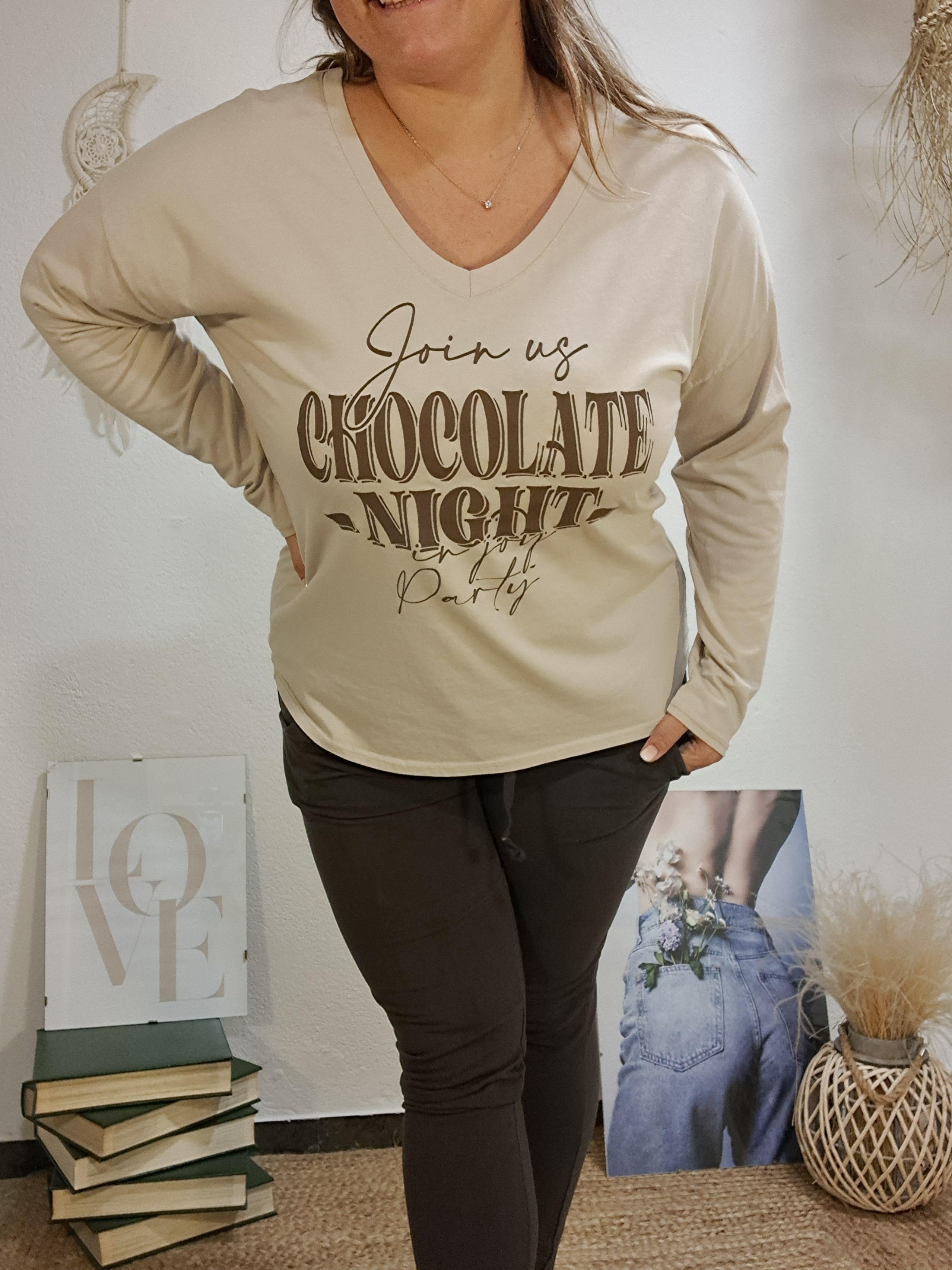 Samarreta chocolate pedra