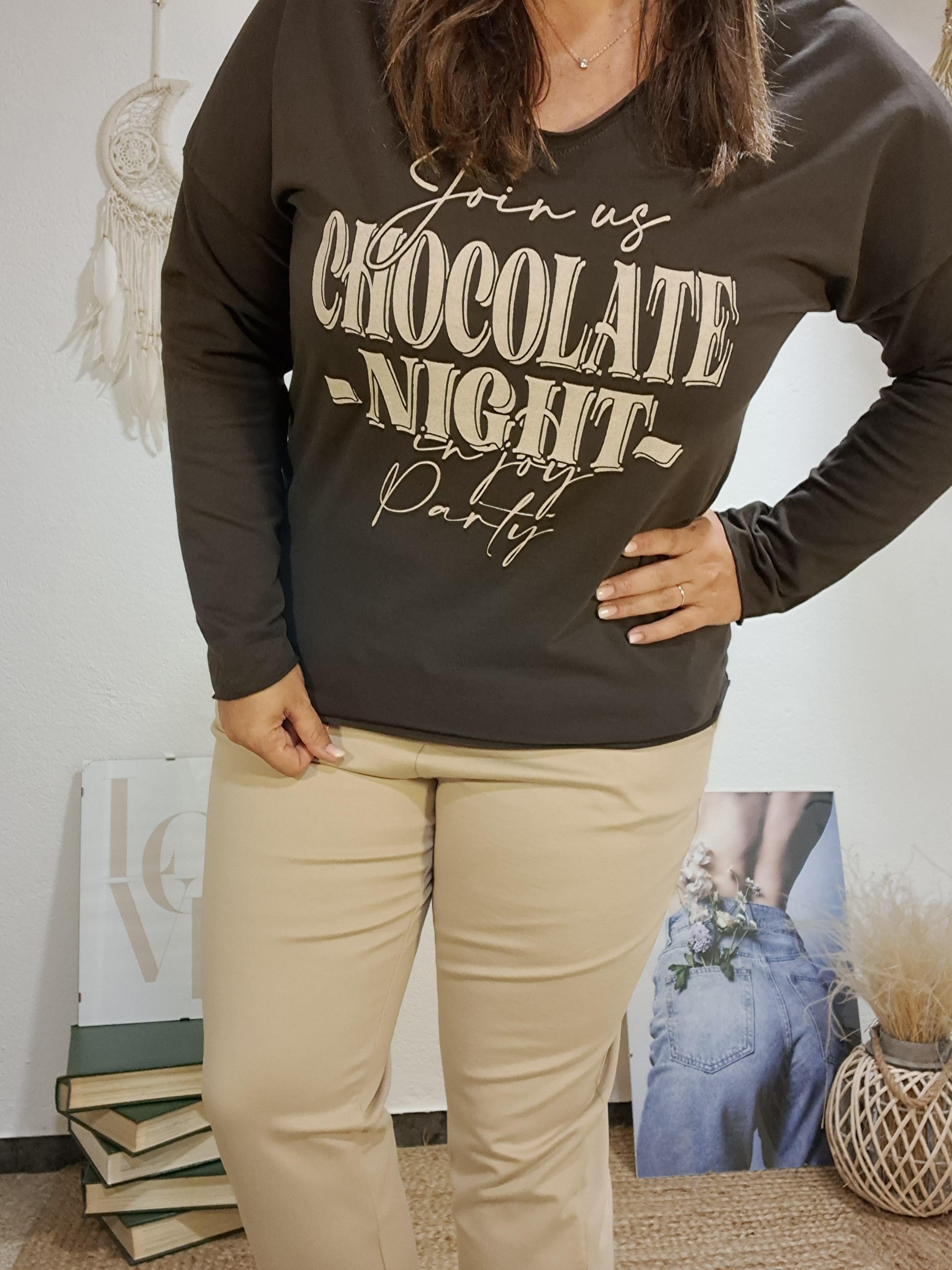 Dessuadora chocolate