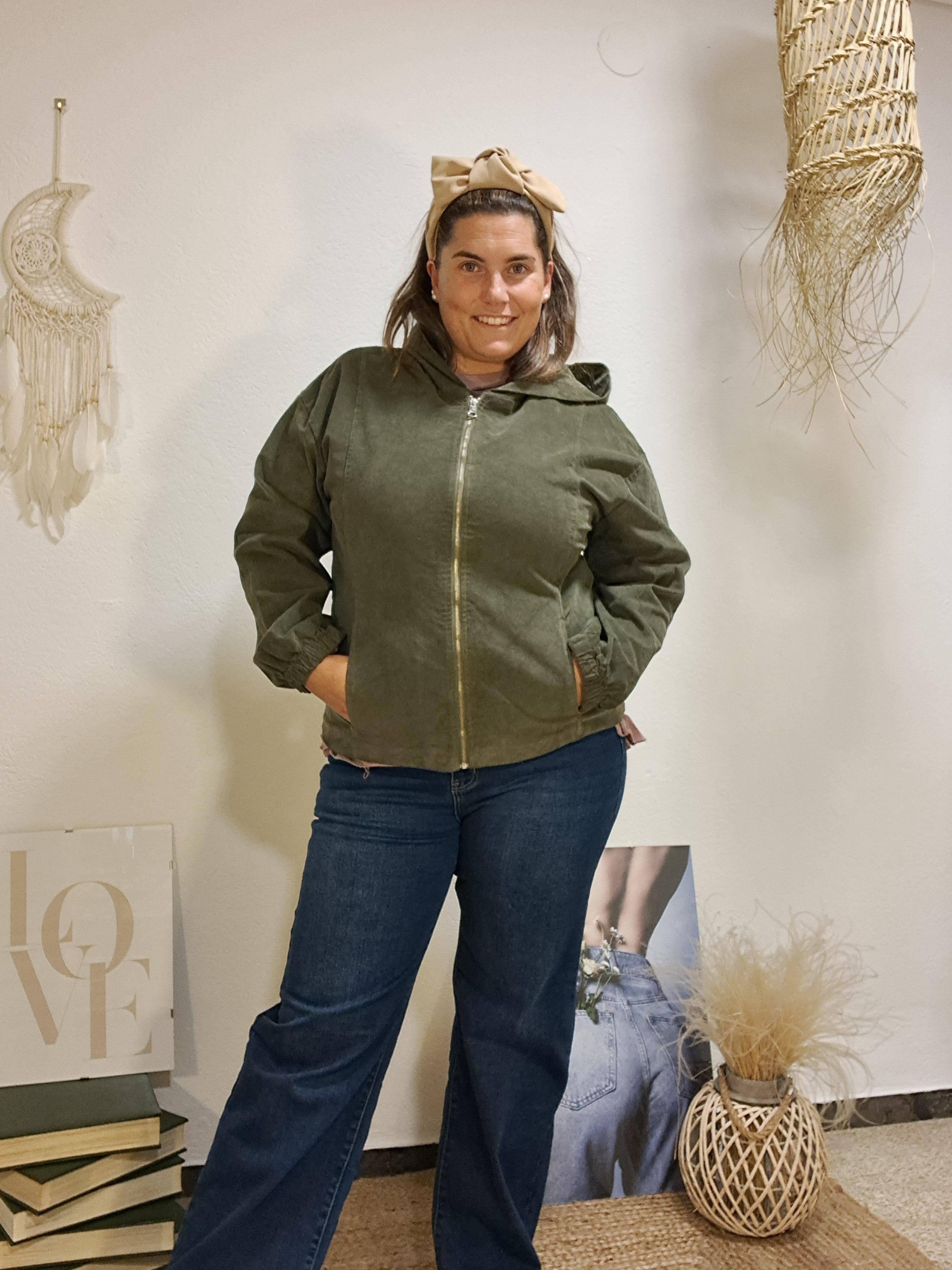 Jaqueta micropana caqui