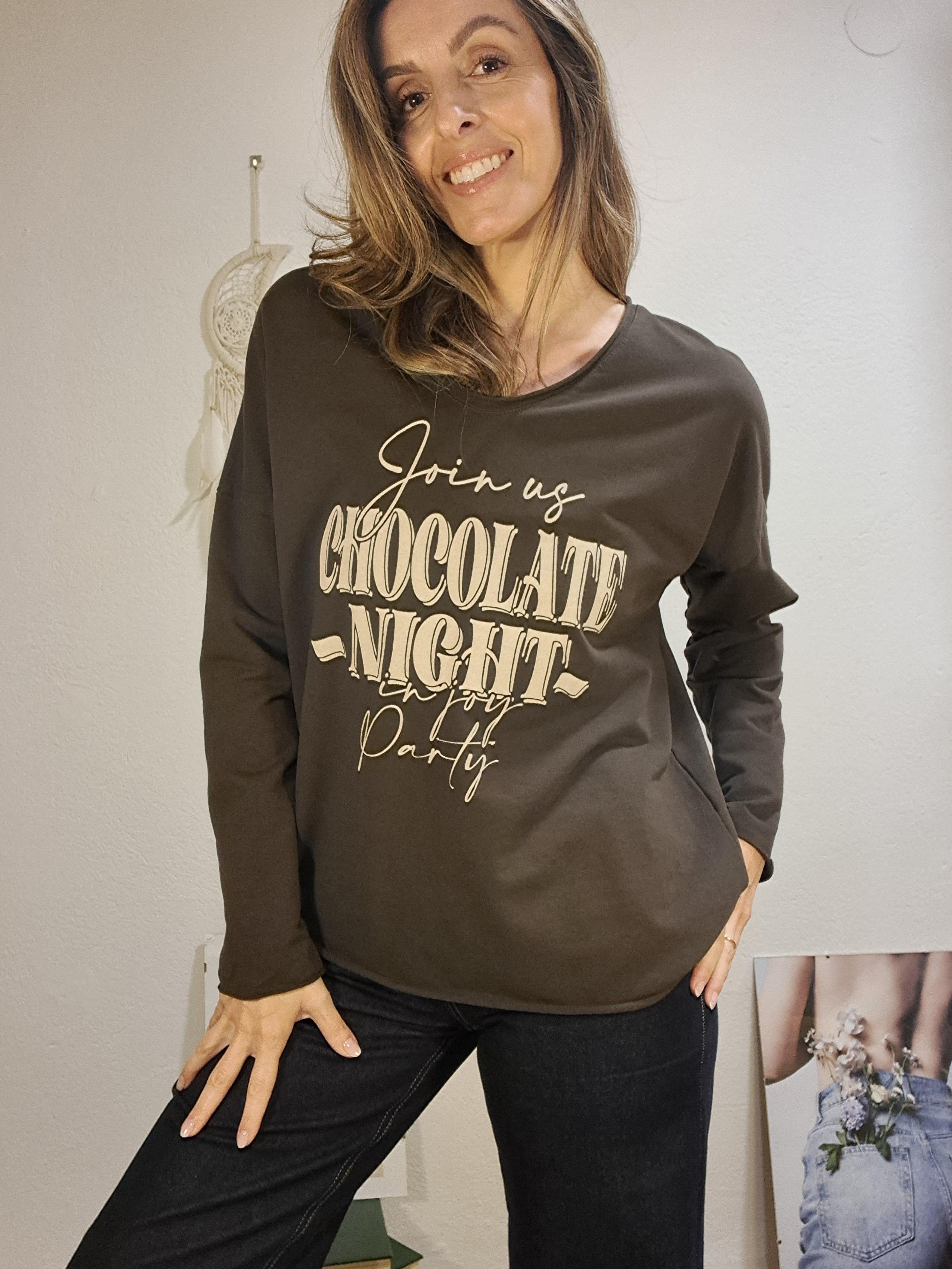 Dessuadora chocolate