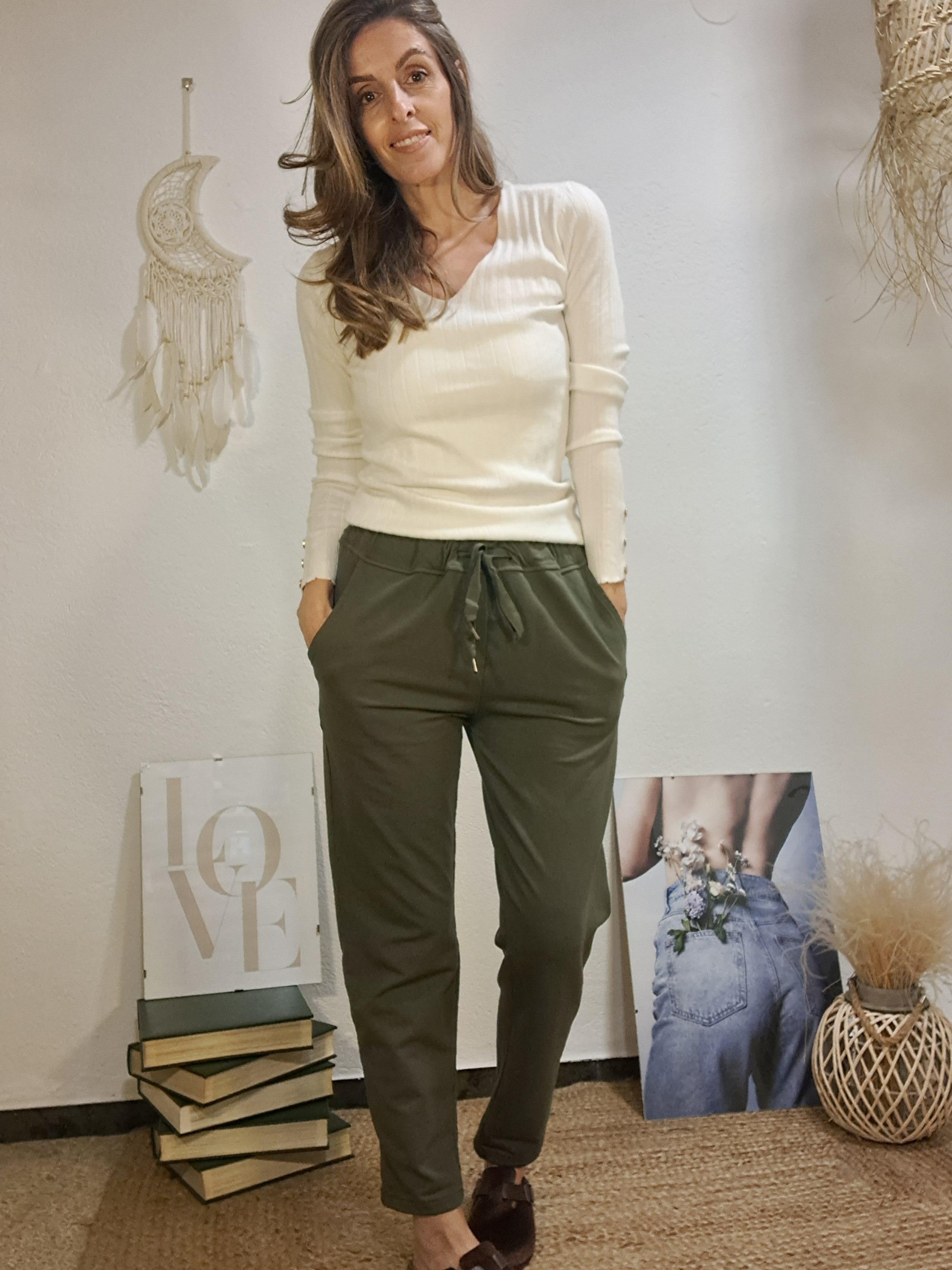 Pantaló caqui cotó