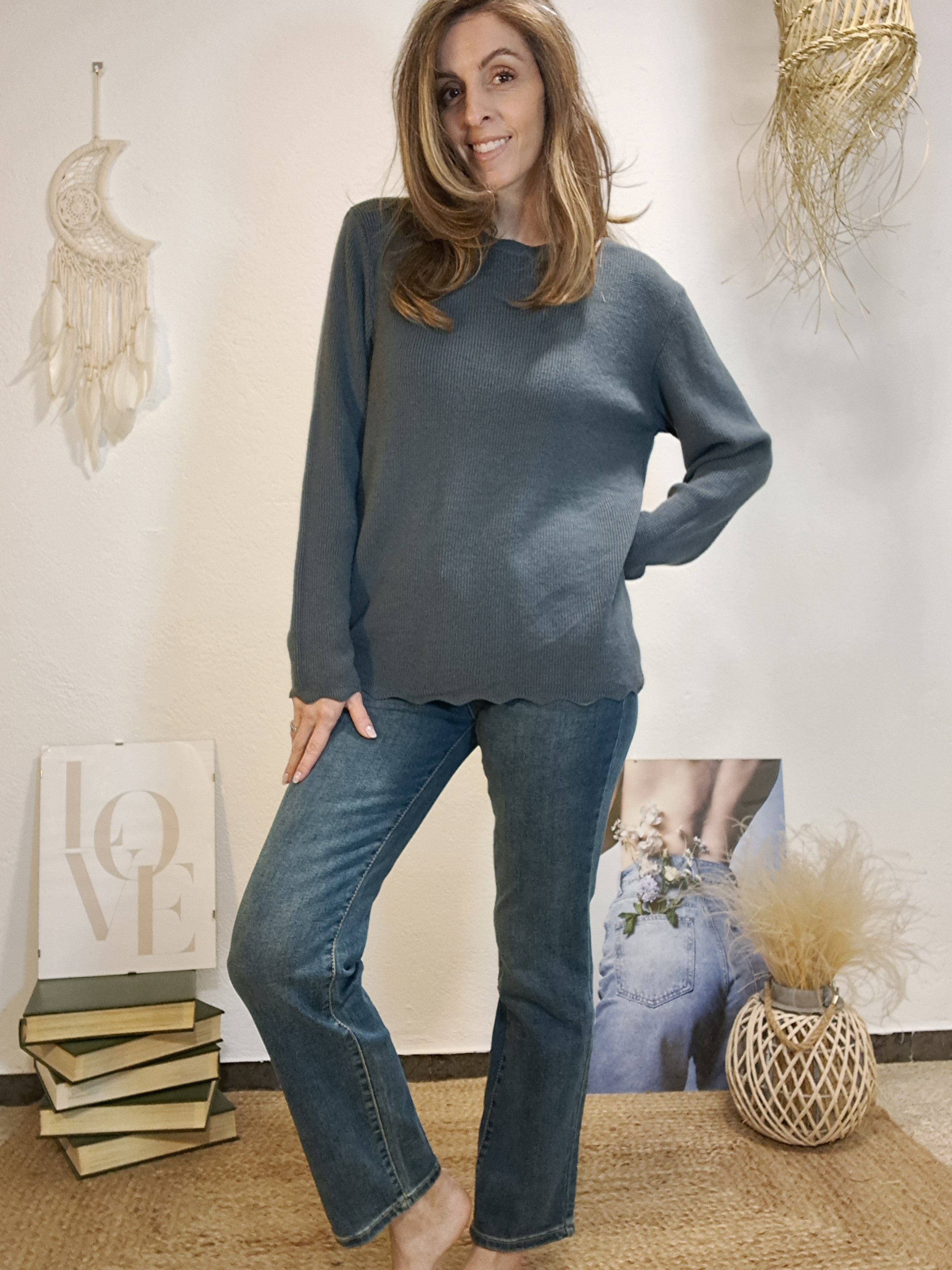 Jersei gris antracita