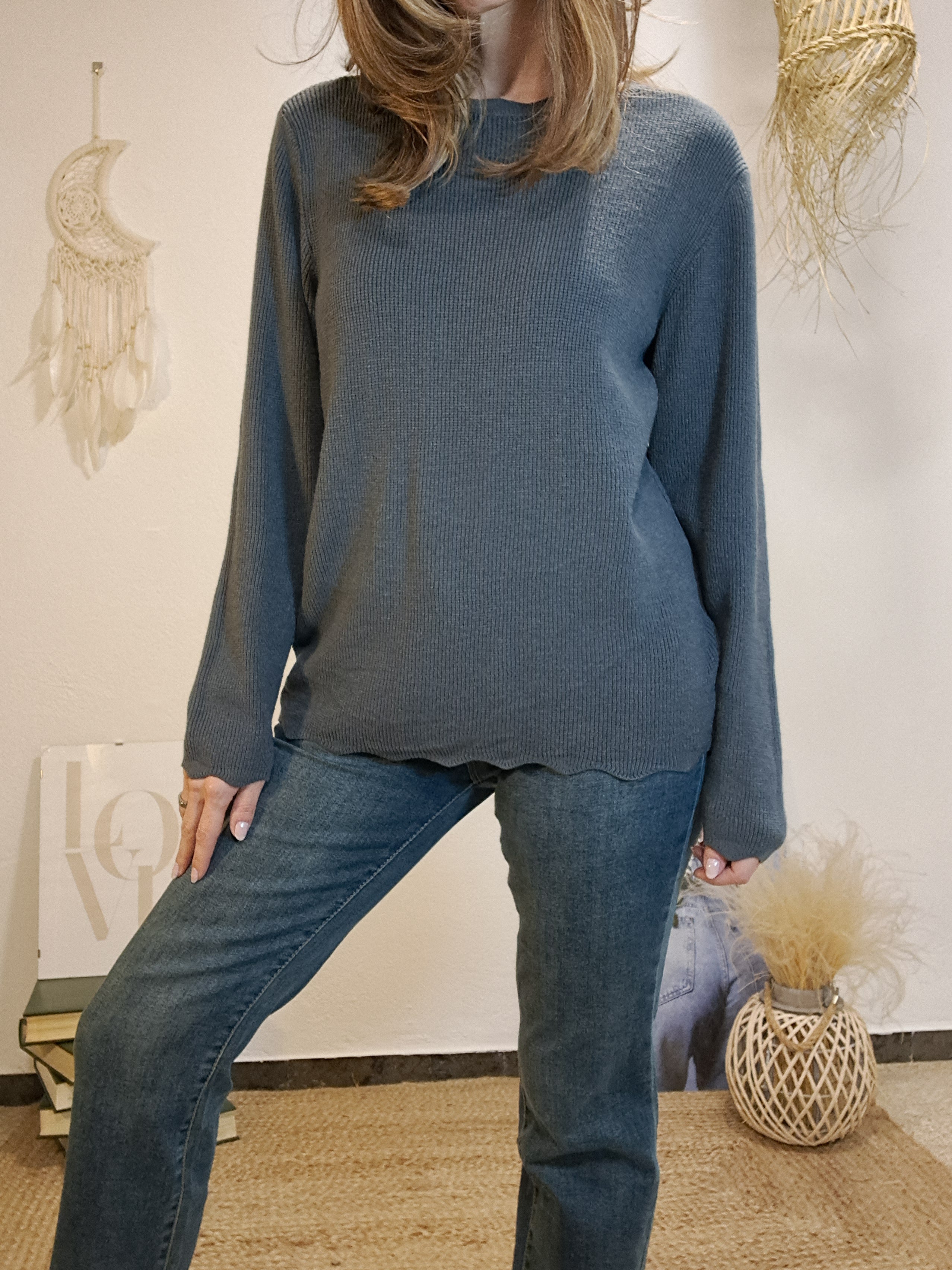 Jersei gris antracita