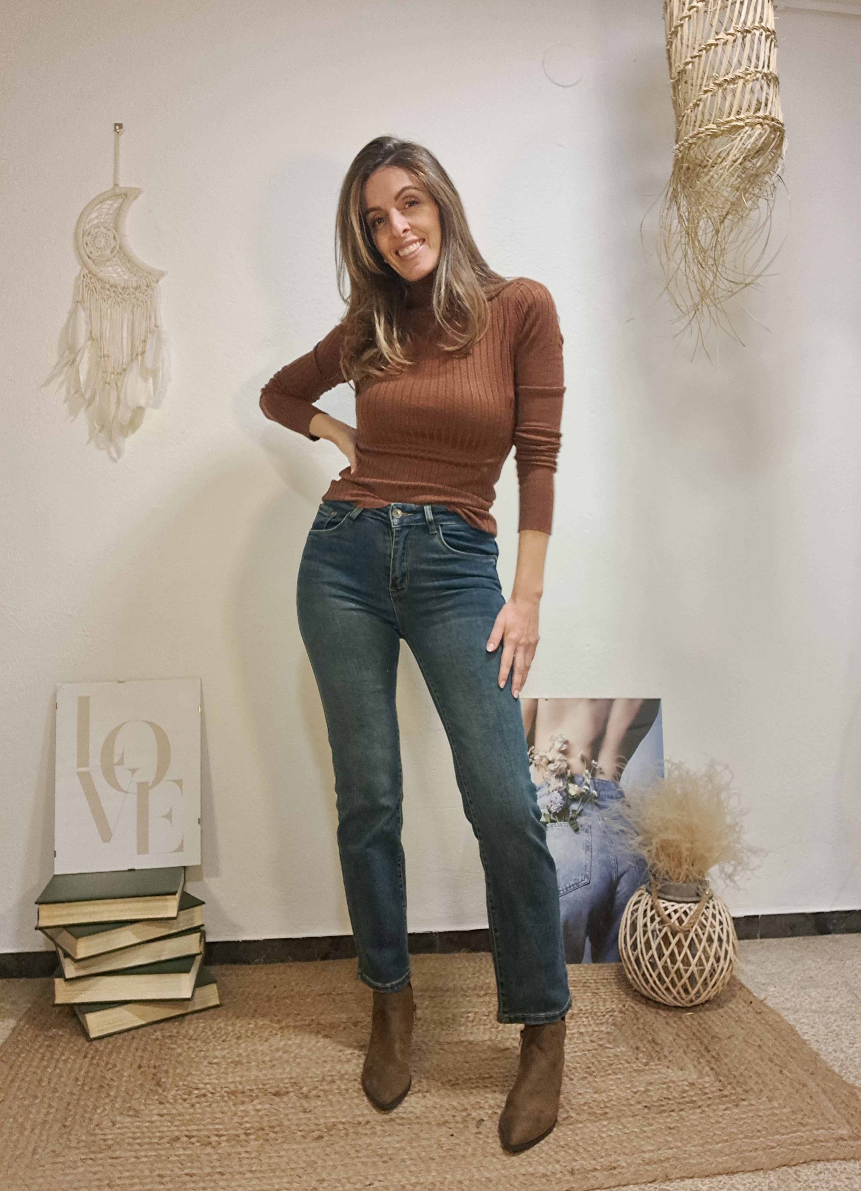 Samarreta canalé coll xoco