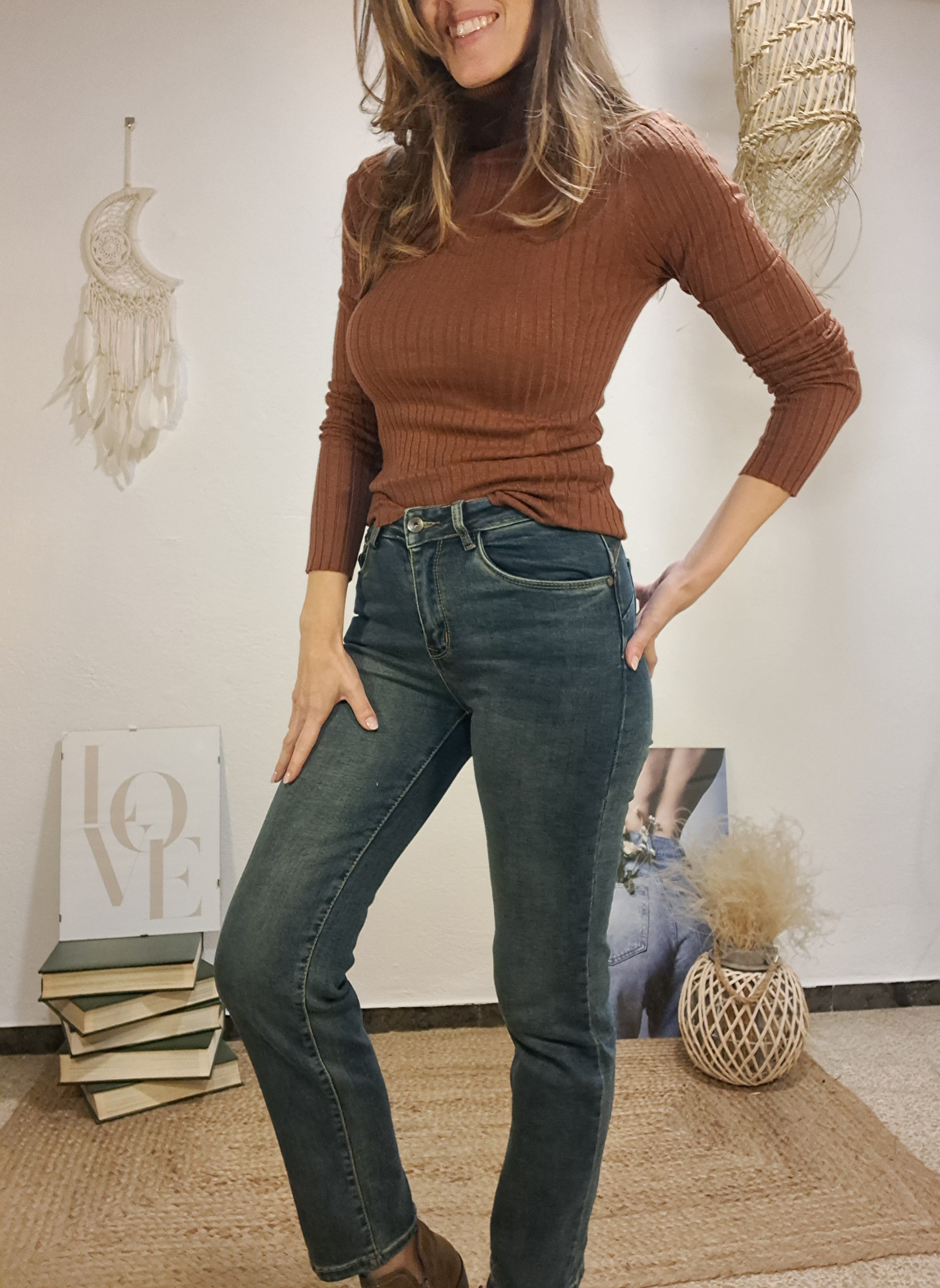 Samarreta canalé coll xoco