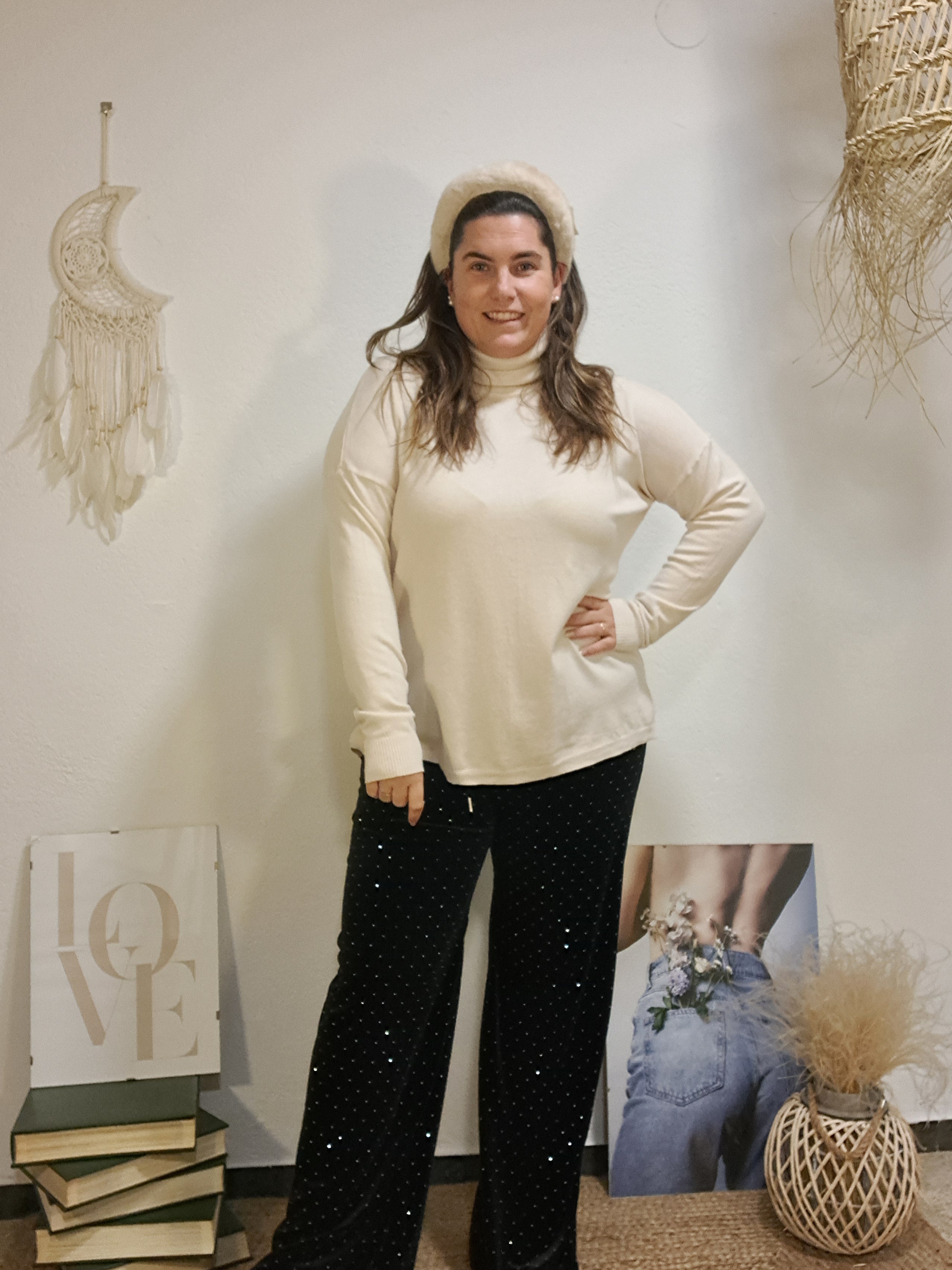 Pantaló brilli negre