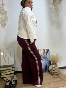 Pantaló burdeos New York