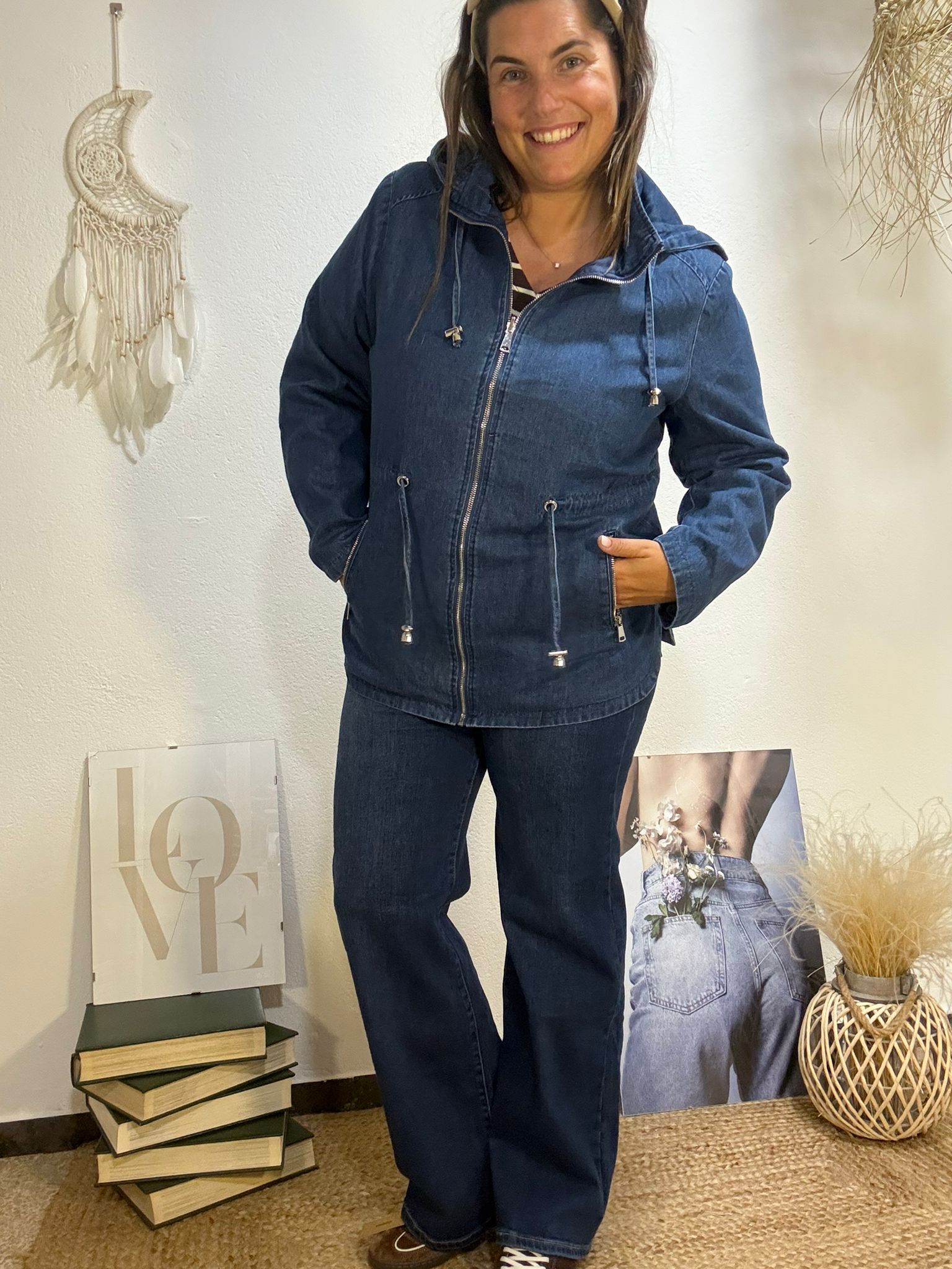 Parca denim