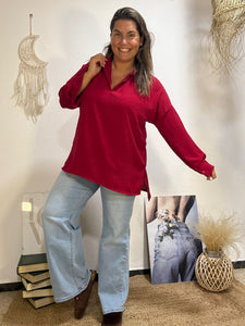 Camisa magenta